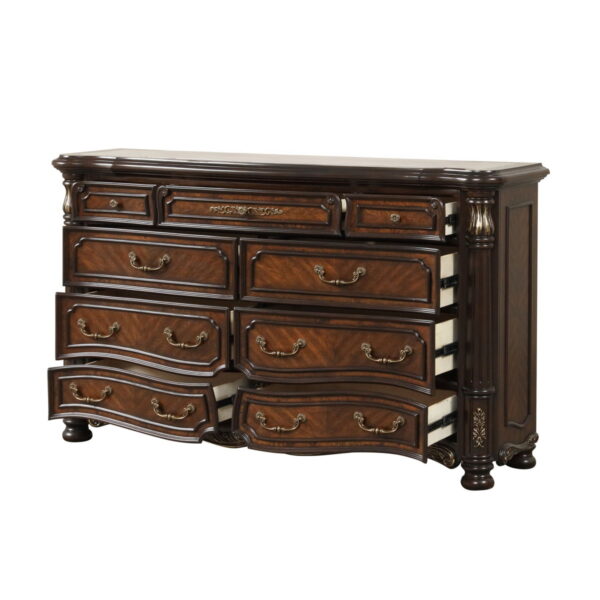 Bella Notte - Dresser - Mahogany Brown - Image 4
