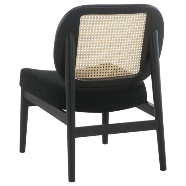 Rayo - Rattan Cane Back Accent Chair With Padded Seat - Image 11