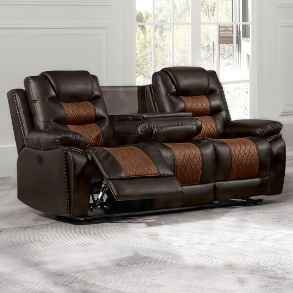 Nikko - Sofa With Dual Recliner - Image 8
