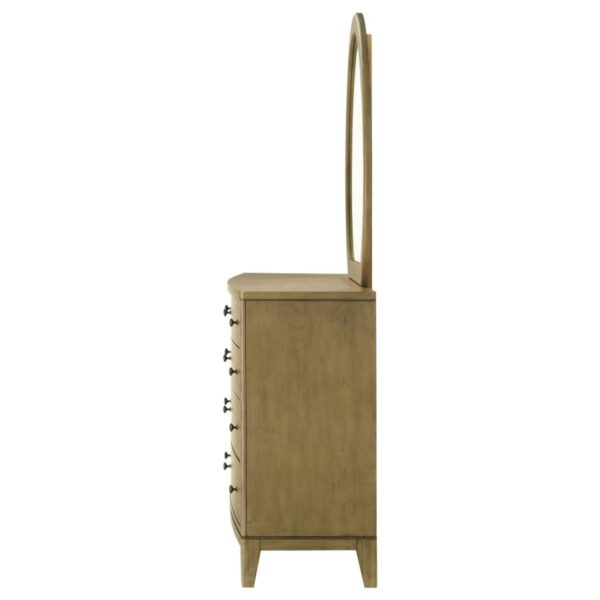 Granada - 8-Drawer Dresser And Mirror - Natural Pine - Image 12