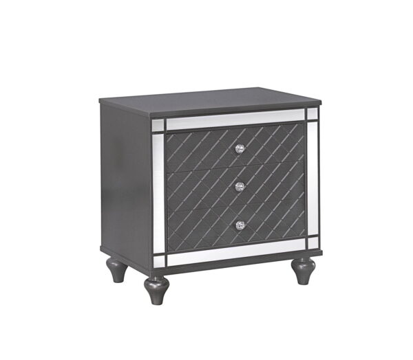 Refino - Bedroom Set - Gunmetal - Image 11