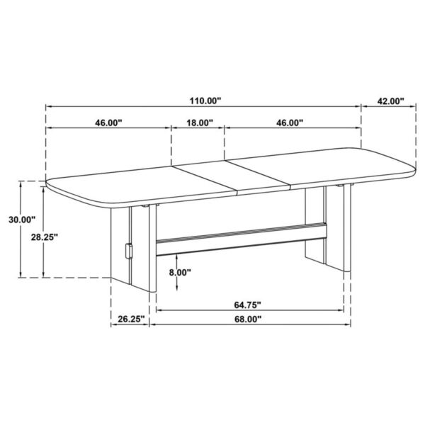 Kailani - 9 Piece Rectangular Wood Dining Table Set - Beige Oak - Image 12