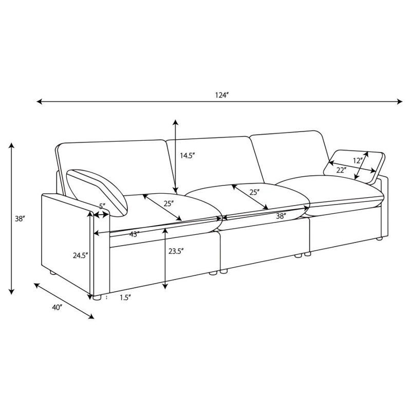 Collins - Modular Power Sofa - Image 29
