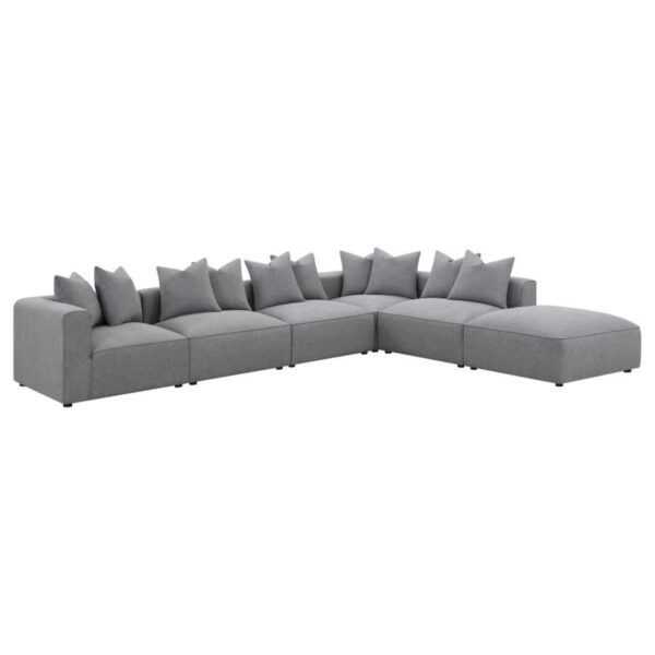 Jennifer - Square Upholstered Ottoman - Image 9