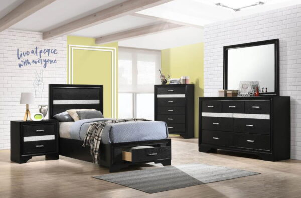 Miranda - Wood Storage Panel Bed - Image 33