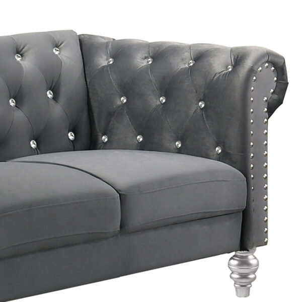 Emma - Crystal Loveseat - Image 14