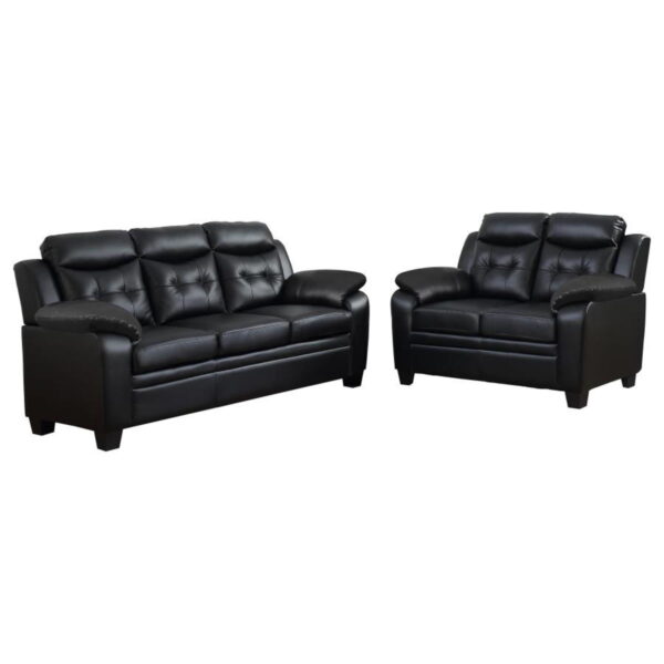 Finley - Upholstered Padded Arm Tufted Sofa Set - Image 27