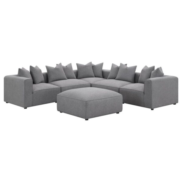 Jennifer - Square Upholstered Ottoman - Image 14