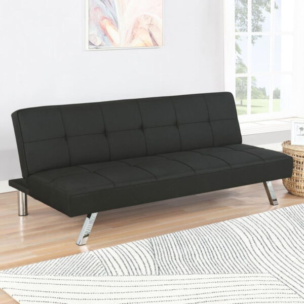 Joel - Upholstered Tufted Convertible Sofa Bed - Image 5