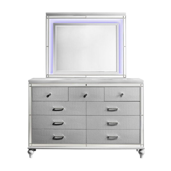 Valentino - 2 Piece Dresser & Mirror - Image 3