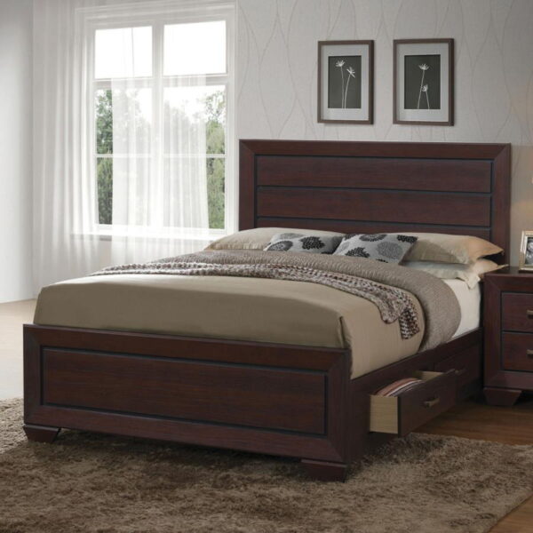 Kauffman - Wood Storage Panel Bed - Image 38