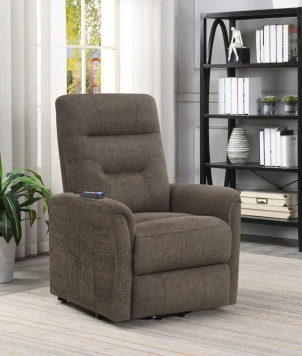 Henrietta - Upholstered Power Lift Massage Chair - Image 17