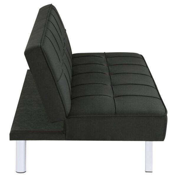 Joel - Upholstered Tufted Convertible Sofa Bed - Image 8