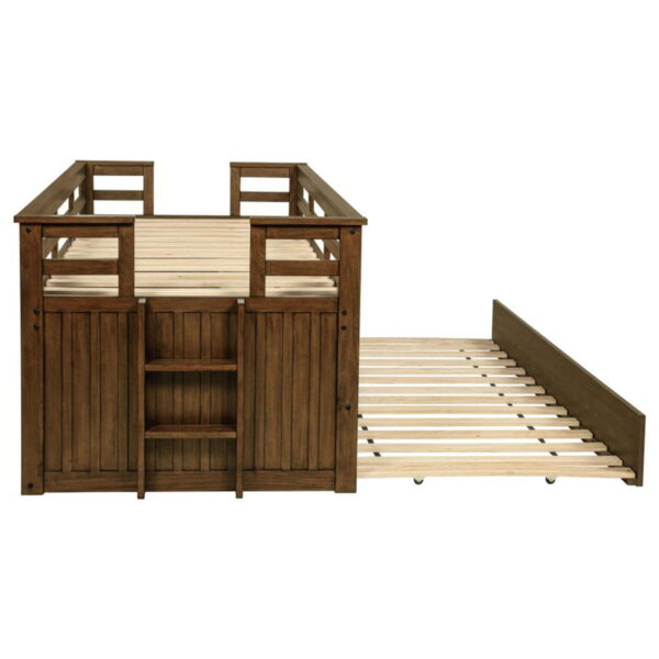 Carlsbad - Wood Captains Bed With Trundle - Image 22