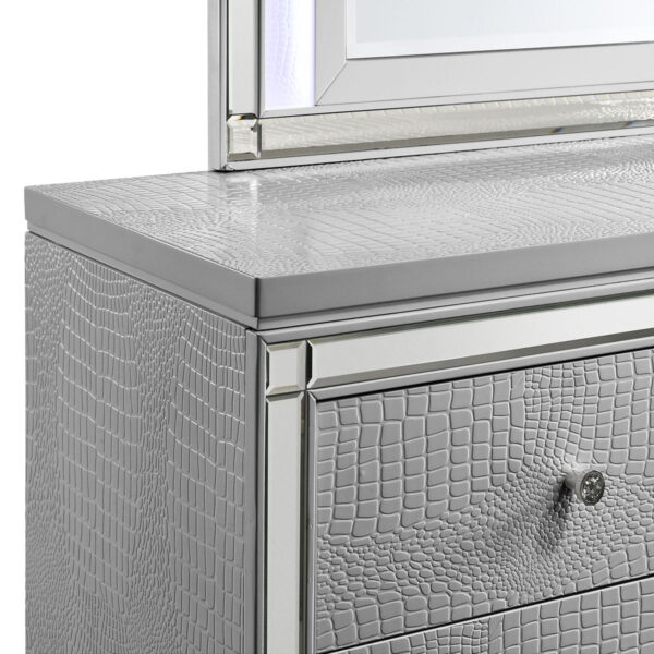 Valentino - 2 Piece Dresser & Mirror - Image 6