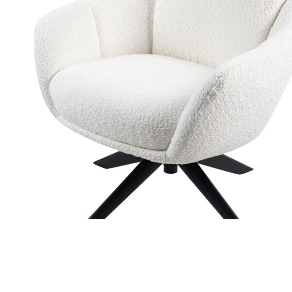 Fleming - Boucle Swivel Lounge Chair - Image 25