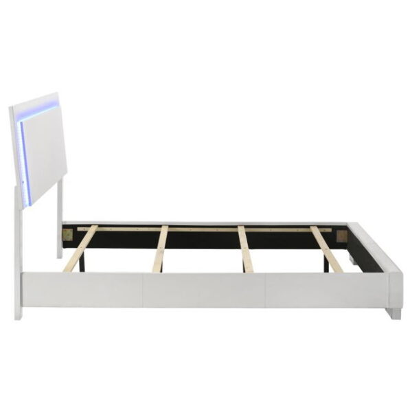 Felicity - Wood LED Panel Bed - Image 22