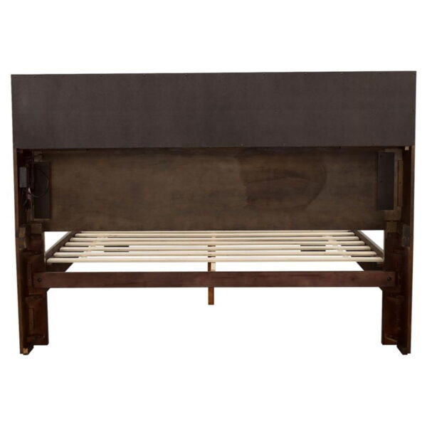 Jessica - LED Storage Bookcase Bed - Image 10