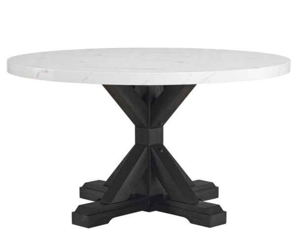 Vance - 5 Piece Dining Room Set - White / Gray - Image 2