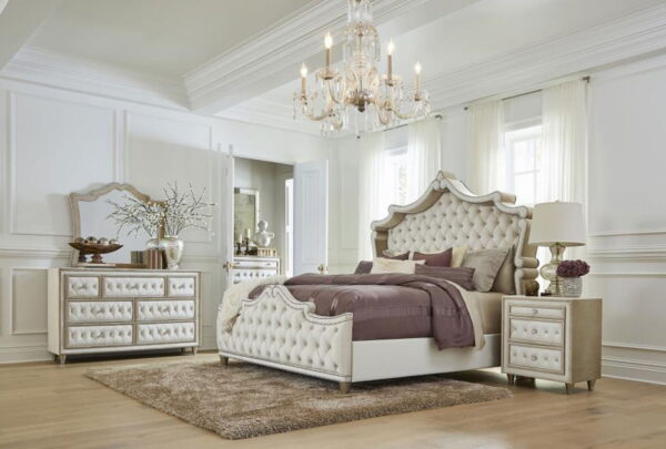 Antonella - Upholstered Panel Bed - Image 10
