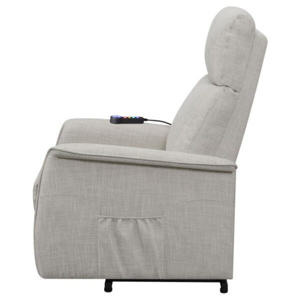 Herrera - Upholstered Power Lift Massage Chair - Image 16