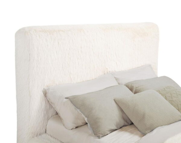 Rebecca - Faux Fur Upholstered Bed - Image 19