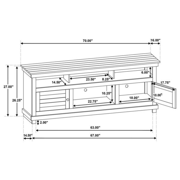 Payne - TV Stand Media Console - Image 32