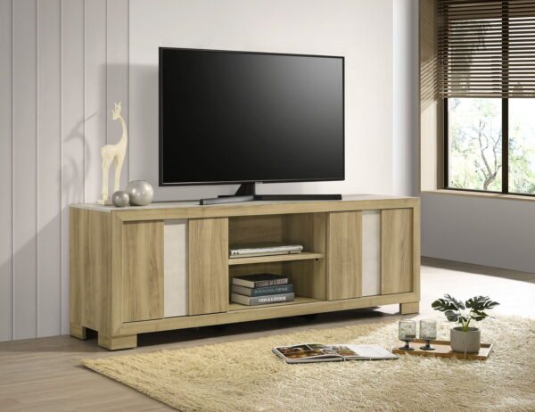 Rangley - TV Stand - Driftwood - Image 4