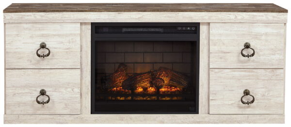 Willowton - Entertainment Center With Fireplace Option - Image 2