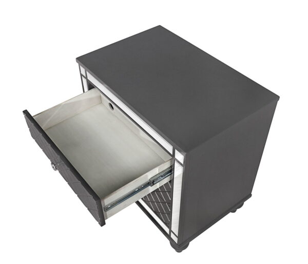 Refino - Bedroom Set - Gunmetal - Image 10