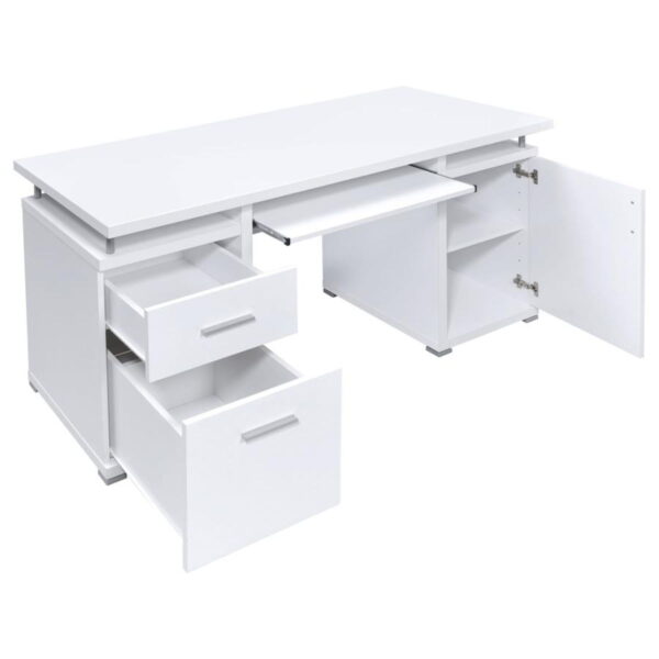 Tracy - 2-Drawer Office Computer Desk - Image 9