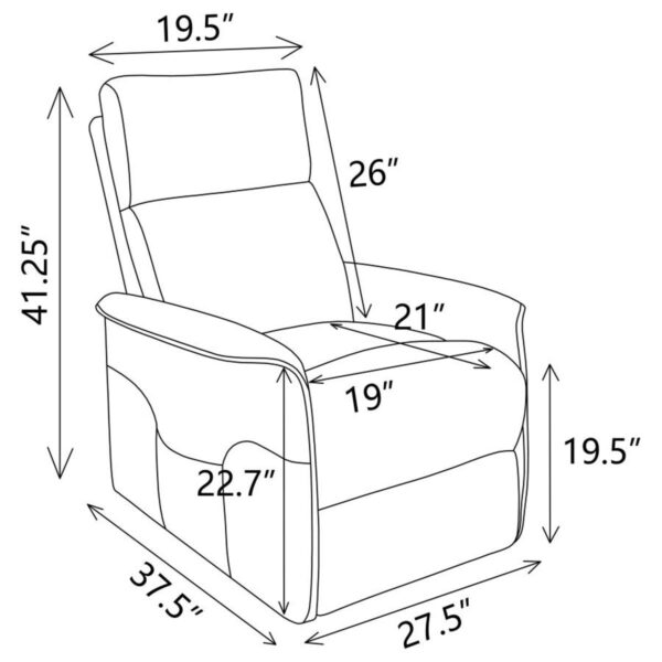 Herrera - Upholstered Power Lift Massage Chair - Image 23