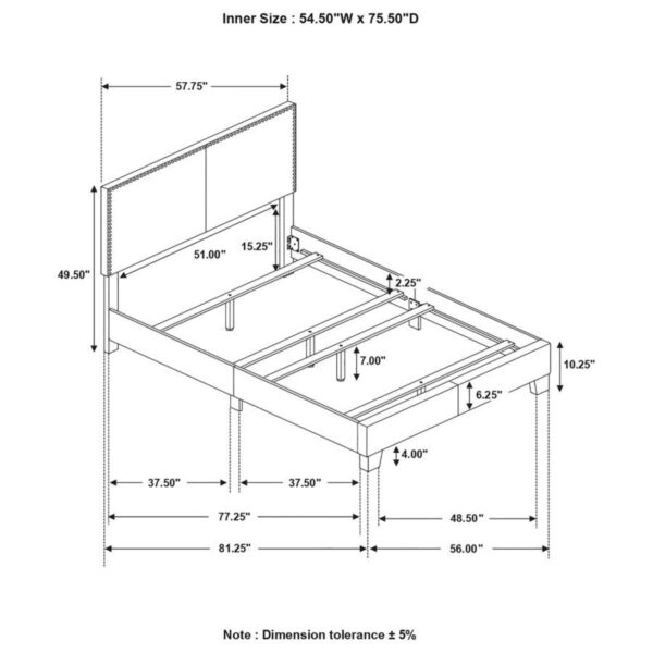 Boyd - Upholstered Panel Bed - Image 27