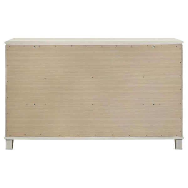 Olivia - 6-Drawer Dresser Cabinet - Pearl White - Image 10