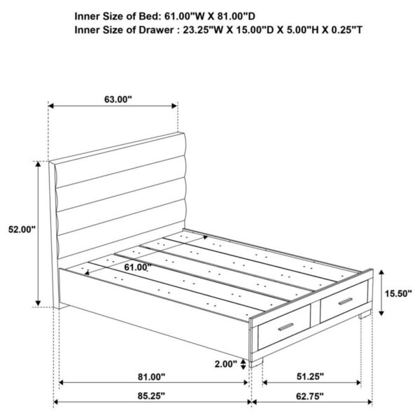 Felicity - Storage Bed - Image 26
