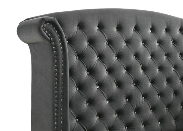 Melody - Upholstered Wingback Bed - Image 26
