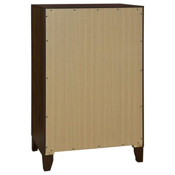 Welsley - 4-Drawer Chest Of Drawers - Walnut - Image 3