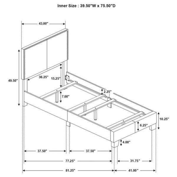 Boyd - Upholstered Panel Bed - Image 23