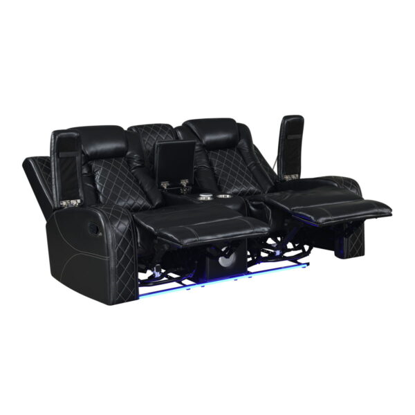 Orion II - Console Loveseat With Dual Recliners - Image 7