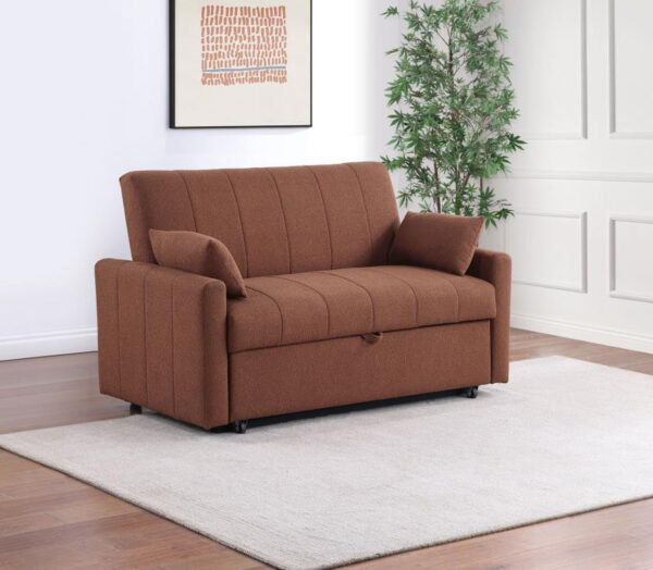 Portland - Boucle Upholstered Sleeper Sofa Bed - Image 11