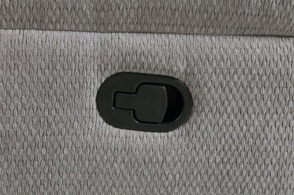 Gilson - Chenille Upholstered Reclining Sofa - Gray - Image 12