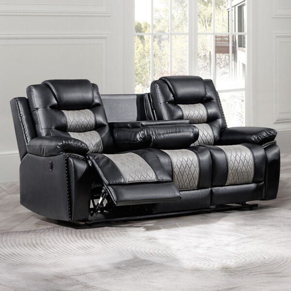 Nikko - Sofa With Dual Recliner - Image 6