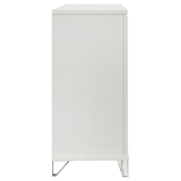 Marmore - 9-Drawer Dresser Cabinet - White - Image 15