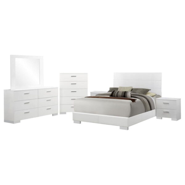 Felicity - Contemporary Panel Bed Bedroom Set - Image 122