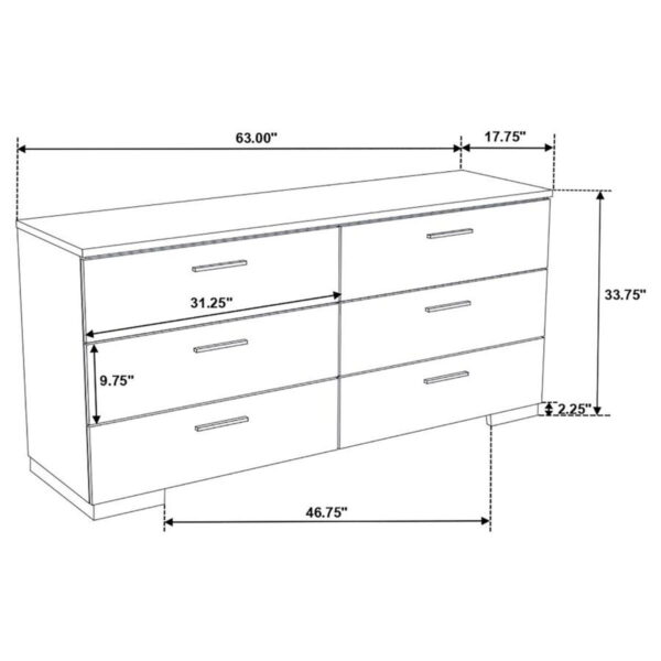 Jeremaine - Upholstered Platform Bedroom Set With LED - Image 87