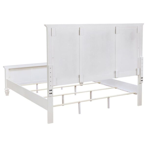 Sandy Beach - 63" Panel Bed with High Headboard - Image 15