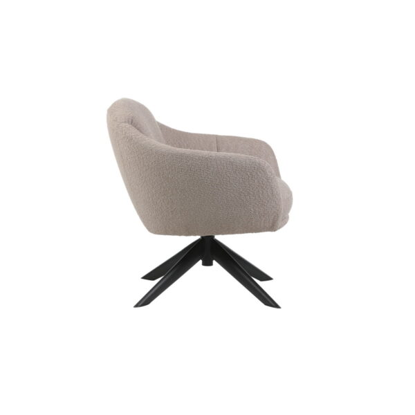 Fleming - Boucle Swivel Lounge Chair - Image 5
