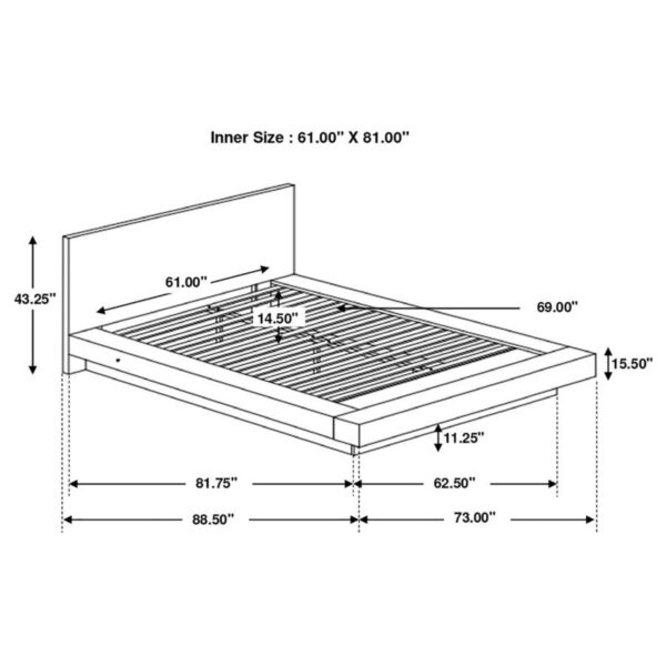 Jessica - Bedroom Set With LED - Image 57
