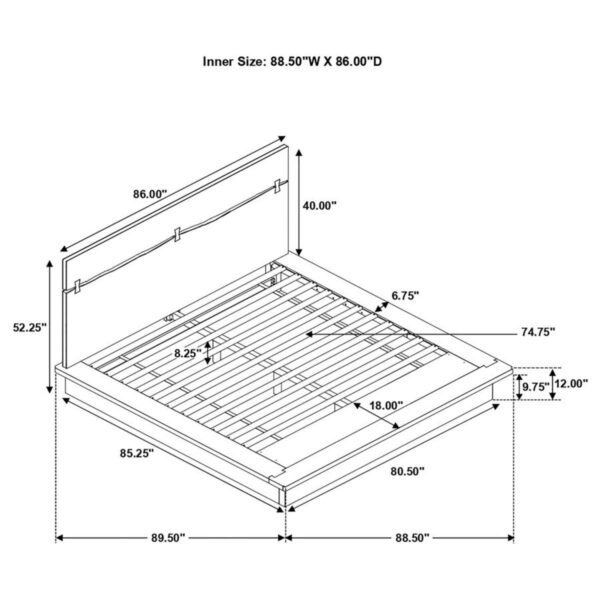 Winslow - Wood Panel Bed - Image 13