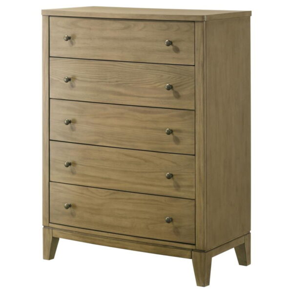 Granada - 5-Drawer Bedroom Chest Of Drawers - Natural Pine - Image 13
